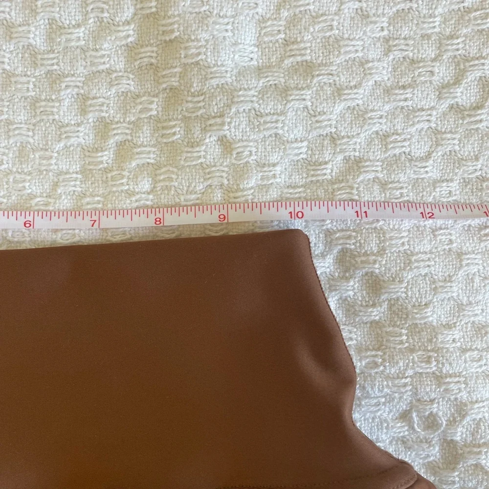 ALO Yoga Chocolate Brown Tennis Skirt
